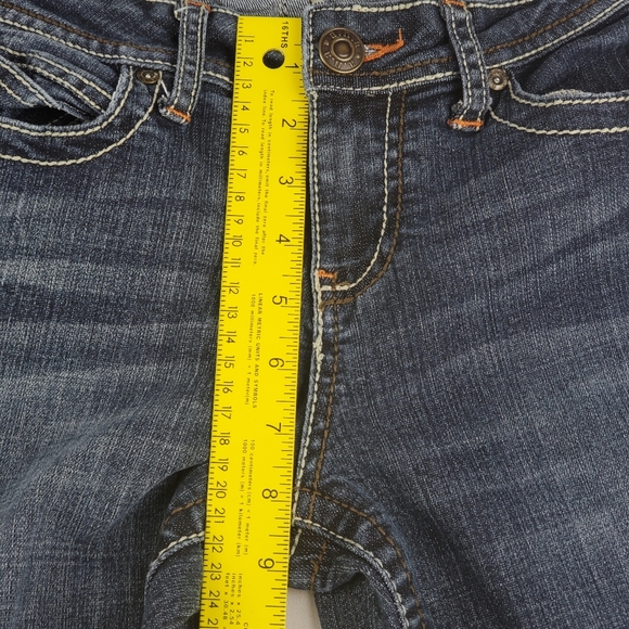 A.N.A Jeans Womens Size 4 Flap Pockets Mid Rise Bootcut Medium Wash Waist 28" - Picture 6 of 10